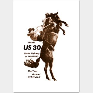 1940's Wyoming Cowboy Posters and Art